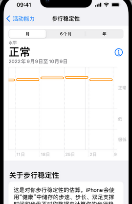 静安iPhone手机维修如何在iPhone开启'步行稳定性通知'