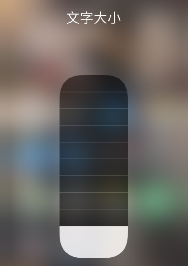 静安苹果手机维修分享小技巧：在 iPhone 控制中心快速调节字体大小 