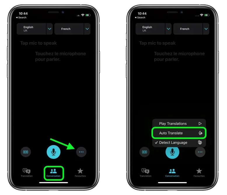 静安苹果手机维修分享iOS 15 “翻译” App 新改进 