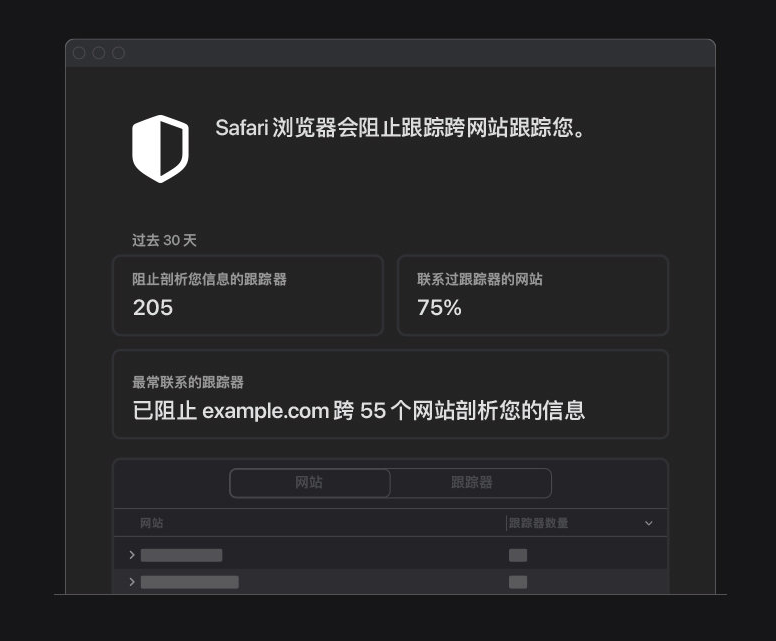 静安苹果手机维修分享如何在 Safari 浏览器中查看和打开隐私报告 